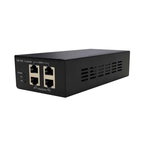 Инжектор PoE Midspan-2/602G Gigabit Ethernet на 2 порта OSNOVO 13143