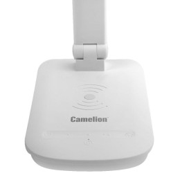 Светильник настольный KD-825 C01 LED 16Вт 230В 360лм 4500К рег. ярк. беспров. заряд. бел. Camelion 1