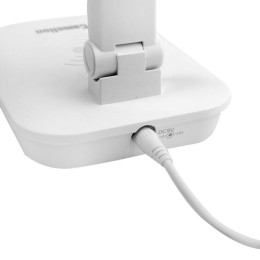 Светильник настольный KD-825 C01 LED 16Вт 230В 360лм 4500К рег. ярк. беспров. заряд. бел. Camelion 1