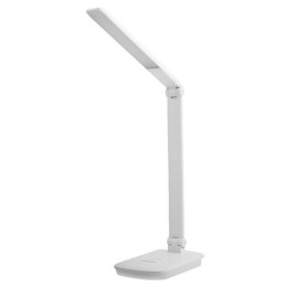 Светильник настольный KD-825 C01 LED 16Вт 230В 360лм 4500К рег. ярк. беспров. заряд. бел. Camelion 1