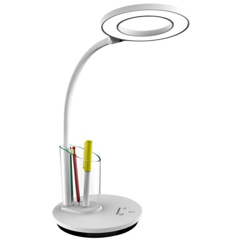 Светильник настольный KD-826 C01 LED 8Вт 230В 480лм сенсор. RGB-подсв. рег. ярк/цветов. темп. пенал