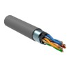 Кабель витая пара F/UTP кат.5E 4PR 24 AWG PVC 1м сер. РФ (уп.305м) GENERICA BC1-C5E04-311-305-R-G