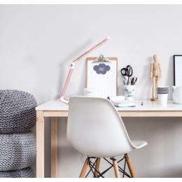 Светильник настольный KD-845 C14 LED 8.5Вт сенс. рег. яркости 3 цветов. темп. розов+бел. Camelion 14