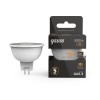 Лампа светодиодная Black 5Вт MR16 софит 3000К тепл. бел. GU5.3 500лм диммир. GAUSS 101505105-D