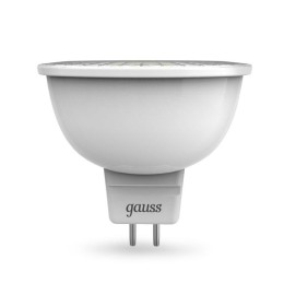 Лампа светодиодная Black 5Вт MR16 софит 3000К тепл. бел. GU5.3 500лм диммир. GAUSS 101505105-D
