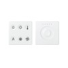 Комплект выключателя 6-кл. сенсорн. + регулятор Т1 KNX; RJ12 бел. Simon82 Sense 8400673-030