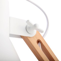 Светильник настольный KD-355 C01 230В 40Вт E27 бел. Camelion 14157