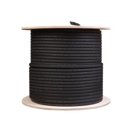 Кабель греющий саморегулирующийся экранированный 24КНС 2ЛТГ-ЭЛ 65/85 UV (24Вт/1м) 200м Rexant 51-025