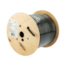 Кабель греющий саморегулирующийся экранированный 30КНС 2ЛТГ-ЭЛ 65/85 UV (30Вт/1м) 200м Rexant 51-025