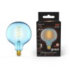 Лампа светодиодная филаментная Black Filament 5Вт G125 шар 1800К тепл. бел. E27 190лм GAUSS 10138021
