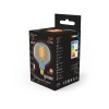 Лампа светодиодная филаментная Black Filament 5Вт G125 шар 1800К тепл. бел. E27 190лм GAUSS 10138021