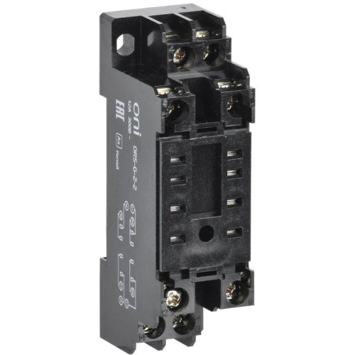 Розетка ORS-G-2-2 для реле OGR-2 2C ONI ORS-G-2-2-G