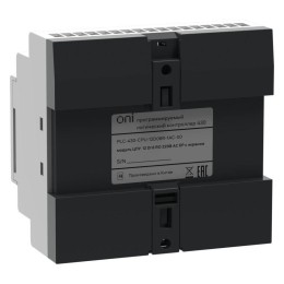 Модуль ЦПУ ПЛК 430 12 DI 6 RO 220В AC с Ethernet портом с экраном ONI PLC-430-CPU-12D06R-1AC-00