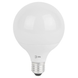 Лампа светодиодная LED G90-15W-6000K-E27 G90 15Вт шар E27 холод. бел. декор. ЭРА Б0049079