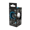 Лампа светодиодная филаментная Black Filament 5Вт P45 шар 4100К нейтр. бел. E27 450лм диммир. GAUSS