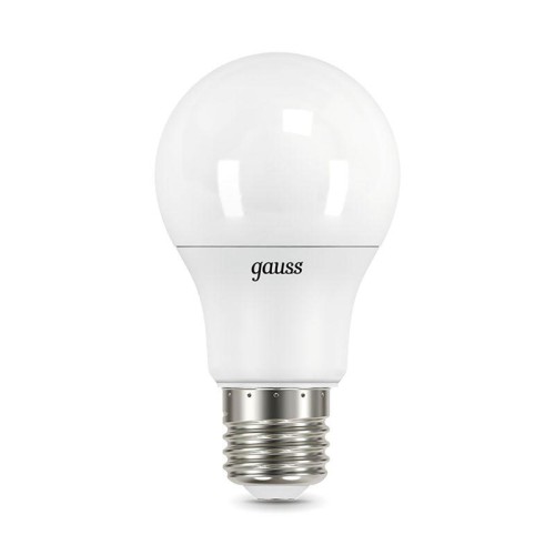 Лампа светодиодная Black 7Вт A60 грушевидная 6500К холод. бел. E27 710лм GAUSS 102502307