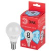 Лампа светодиодная RED LINE LED P45-8W-840-E14 R 8Вт P45 шар 4000К нейтр. бел. E14 Эра Б0052440