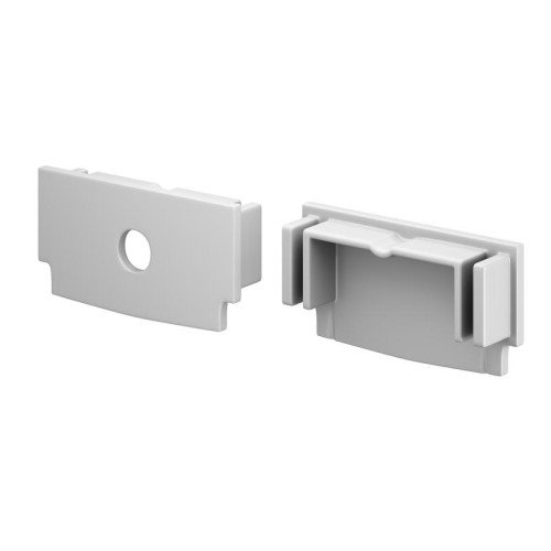 Комплект заглушек для профиля ALM011S-2M/ ALM-6114-S-2M (уп.10шт) Maytoni ALM011EC