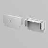 Комплект заглушек для профиля ALM011S-2M/ ALM-6114-S-2M (уп.10шт) Maytoni ALM011EC
