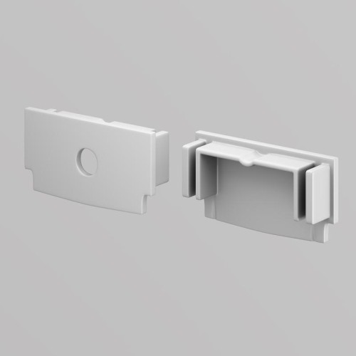Комплект заглушек для профиля ALM011S-2M/ ALM-6114-S-2M (уп.10шт) Maytoni ALM011EC