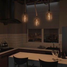 Лампа светодиодная филаментная Black Filament 5Вт V140 1800К тепл. бел. E27 200лм GAUSS 1008802105