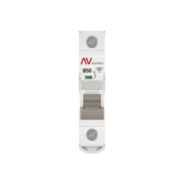 Выключатель автоматический модульный 1п B 50А 10кА AV-10 AVERES EKF mcb10-1-50B-av