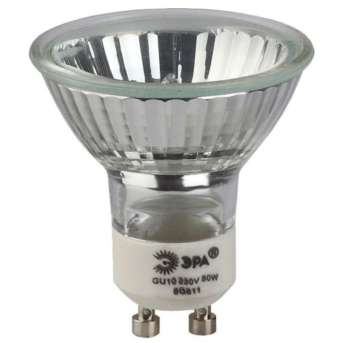Лампа галогенная STD GU10-JCDR (MR16) -35W-230V JCDR (MR16) 35Вт софит GU10 нейтр. бел. 230В ЭРА Б00