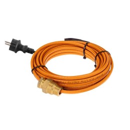 Кабель греющий саморегулирующийся пищевой ECO Line (комплект в трубу) 10HTM2-CT (10м/100Вт) Rexant 5