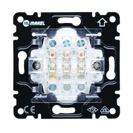 Выключатель 3-кл. 1 вход 3 выхода Cellia механизм Makel 2200013