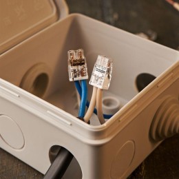 Клемма 2-х проводная для распред. коробки (без пасты) 2273-202 (уп.6шт) WAGO 07-5131-06