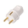 Вилка штепсельная 16А 250В IP20 с заземл. бел. Bylectrica В16-379