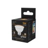 Лампа светодиодная Black 9Вт MR16 софит 3000К тепл. бел. GU5.3 830лм GAUSS 101505109