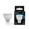 Лампа светодиодная Black 3Вт MR11 софит 6500К холод. бел. GU4 300лм GAUSS 132517303
