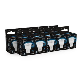 Лампа светодиодная Black 3Вт MR11 софит 6500К холод. бел. GU4 300лм GAUSS 132517303