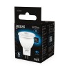 Лампа светодиодная Black 3Вт MR11 софит 6500К холод. бел. GU4 300лм GAUSS 132517303