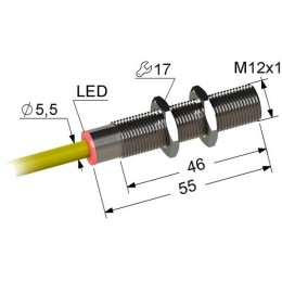 Выключатель бесконтактный PS2-12M55-4B11-K Реле и Автоматика A8010-T79902377