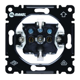 Розетка Cellia с заземл. механизм Makel 2200402