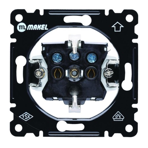 Розетка Cellia с заземл. механизм Makel 2200402