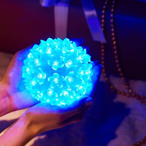 Фигура светодиодная "Шар светодиодный" d12см 50LED син. 4Вт 230В IP20 Neon-Night 501-602