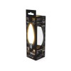 Лампа светодиодная филаментная Black Filament 5Вт свеча матовая 2700К тепл. бел. E14 420лм GAUSS 103