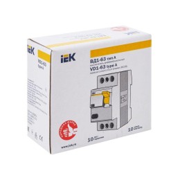 Выключатель дифференциального тока (УЗО) 2п 25А 30мА тип A ВД1-63 KARAT IEK MDV11-2-025-030