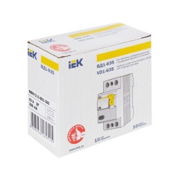 Выключатель дифференциального тока (УЗО) 2п 63А 300мА тип ACS ВД1-63S KARAT IEK MDV12-2-063-300