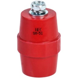 Изолятор SM51 (М8) силовой с болтом IEK YIS11-51-15-B