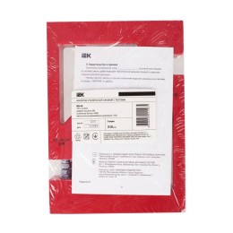 Изолятор ступенчатый ИС4-30 (М8) силовой с болтом IEK YIS11-4-30-B