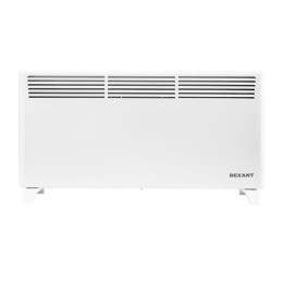 Конвектор электрический с механическим термостатом 2кВт Х-нагревательный элемент ножки Rexant 60-011