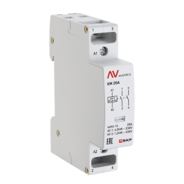 Контактор модульный КМ 20А 1NC+1NO 110В AC (1 мод.) AVERES EKF km-av-1-20-11-110V