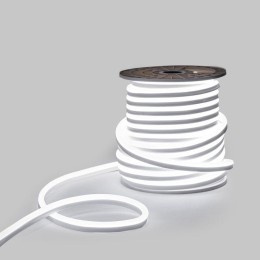 Шнур светодиодный гибкий неон LED SMD 120LED/м бел. (уп.50м) Neon-Night 131-055