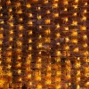 Гирлянда светодиодная "Сеть" 2х1.5м 288LED тепл. бел. 24Вт IP65 провод ПВХ черн. Neon-Night 215-026