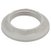 Кольцо для патрона E14 пластик бел. ACS KLC-E14-PLA-WH-IND ЭРА Б0043679