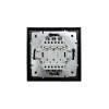 Выключатель проходной 2-кл. СП ZIMA IP20 10А безвинт. зажим черн. бархат LEZARD 704-4288-106QC